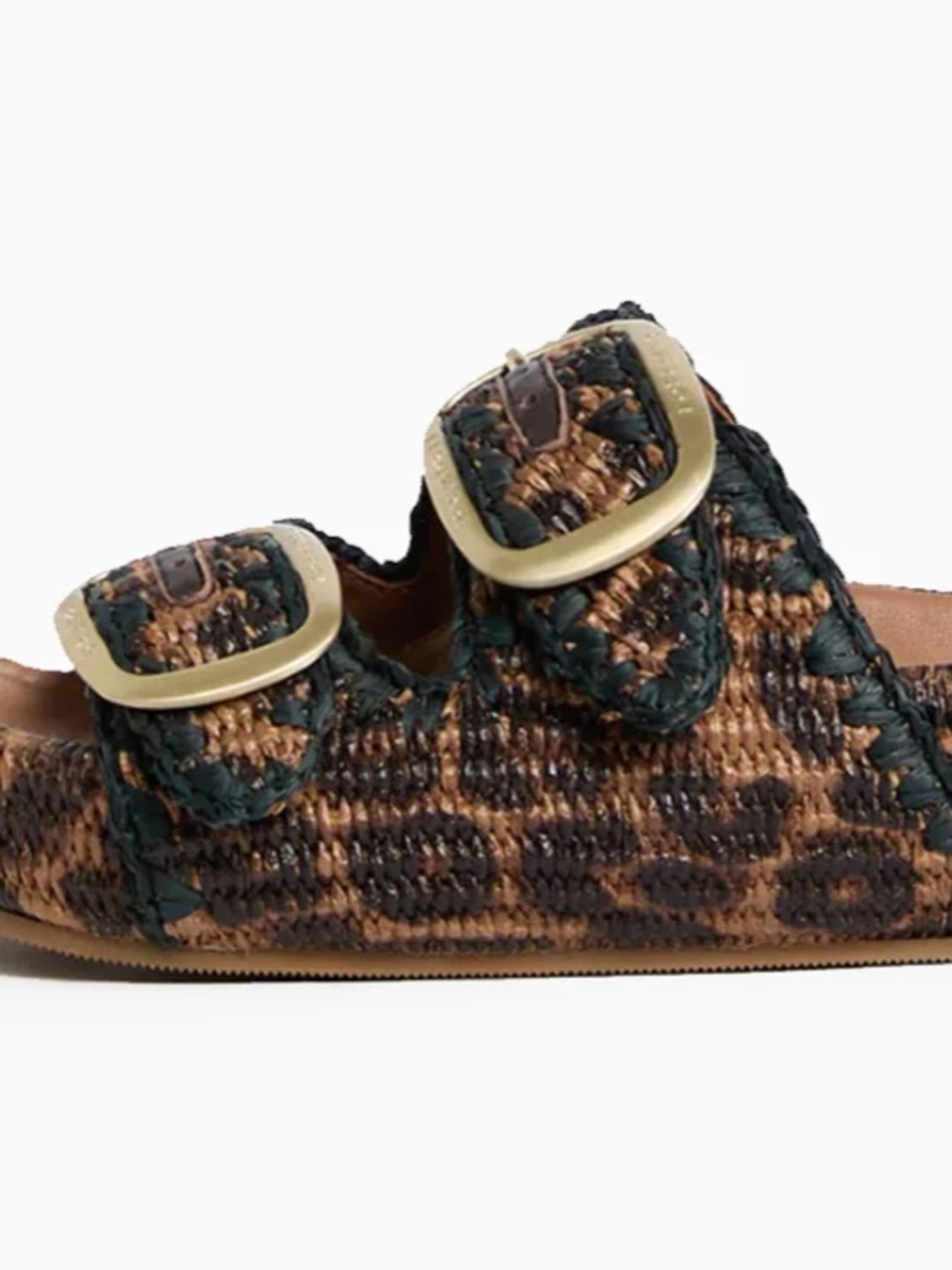 NEW In Box LOEFFLER RANDALL Women’s THEO Leopard Print Sandals 8.5 8 Shoes - Picture 6 of 13